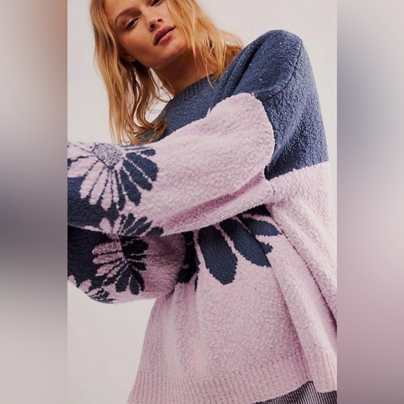 NWT Free People In The Bloom Sweater - Picture 1 of 5